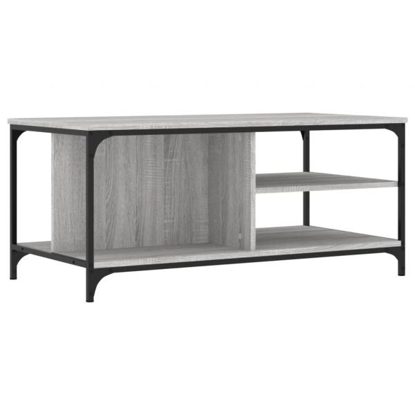 Couchtisch Grau Sonoma 100x50x45 cm Holzwerkstoff