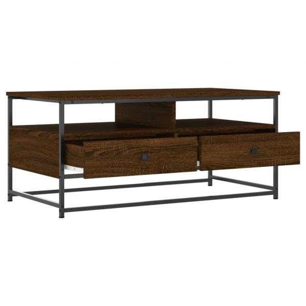 Couchtisch Braun Eichen-Optik 100x51x45 cm Holzwerkstoff