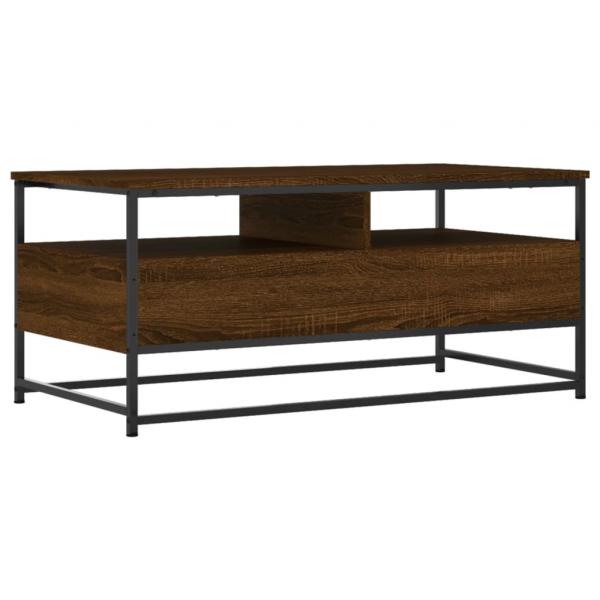 Couchtisch Braun Eichen-Optik 100x51x45 cm Holzwerkstoff