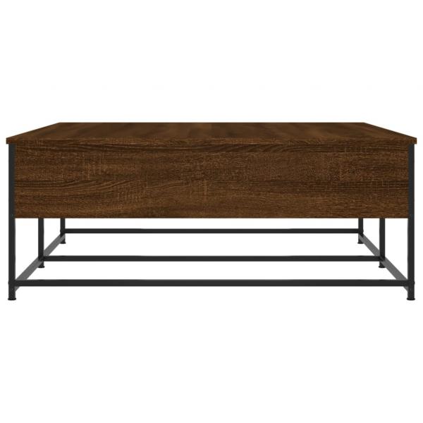 Couchtisch Braun Eichen-Optik 100x99x40 cm Holzwerkstoff