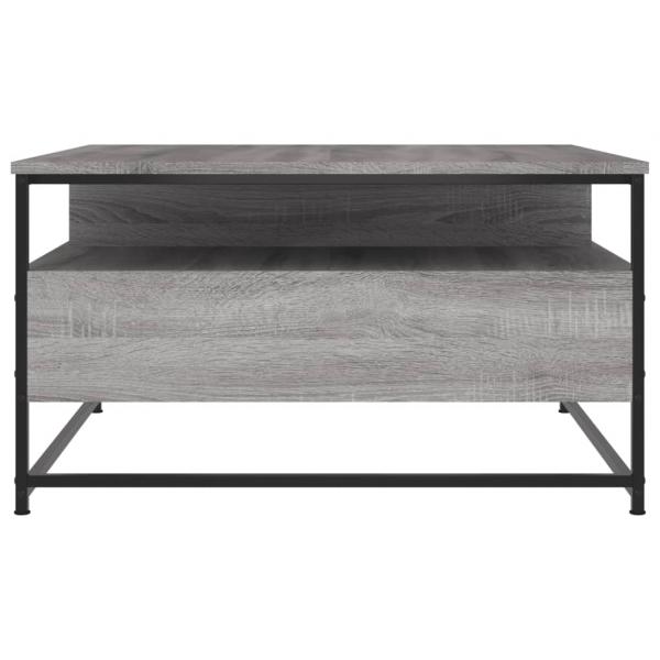 Couchtisch Grau Sonoma 80x80x45 cm Holzwerkstoff