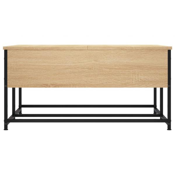 Couchtisch Sonoma-Eiche 80x80x40 cm Holzwerkstoff