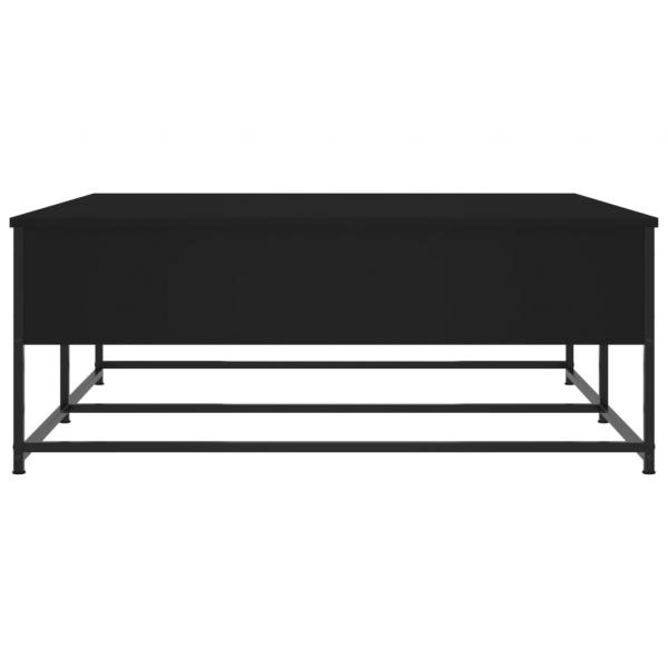 Couchtisch Schwarz 100x99x40 cm Holzwerkstoff