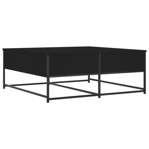 Couchtisch Schwarz 100x99x40 cm Holzwerkstoff