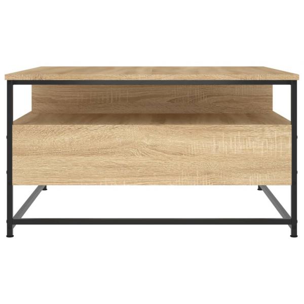 Couchtisch Sonoma-Eiche 80x80x45 cm Holzwerkstoff