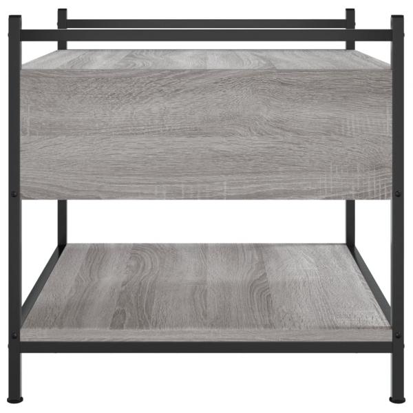 Couchtisch Grau Sonoma 50x50x50 cm Holzwerkstoff