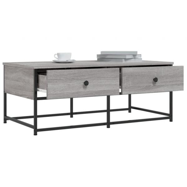 Couchtisch Grau Sonoma 100x51x40 cm Holzwerkstoff