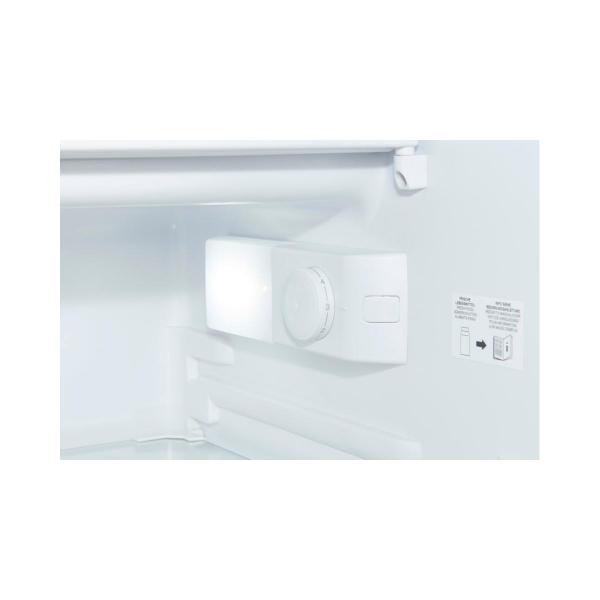 Exquisit EKS131-4-E-040E Einbaukühlschrank, Nischenhöhe 88 cm, 54 cm breit, 118L, Schlepptürmontage, große Gemüseschublade, LED Beleuchtung, Eierablagen