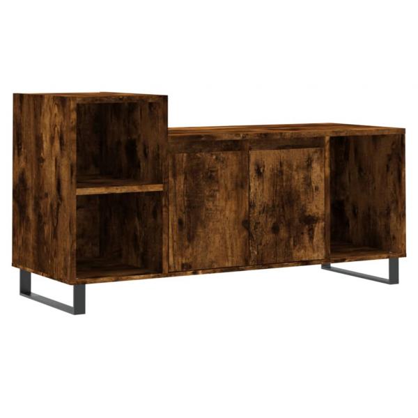 TV-Schrank Räuchereiche 100x35x55 cm Holzwerkstoff