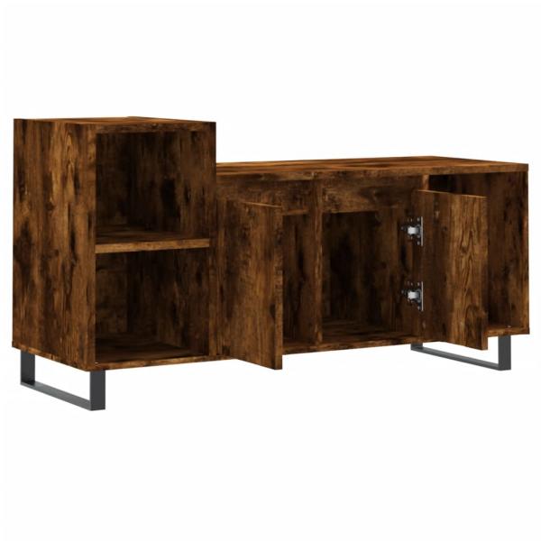 TV-Schrank Räuchereiche 100x35x55 cm Holzwerkstoff