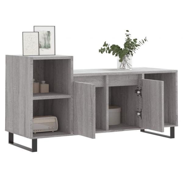 TV-Schrank Grau Sonoma 100x35x55 cm Holzwerkstoff