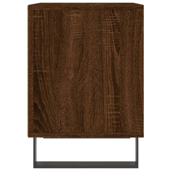 Nachttische 2 Stk. Braun Eichen-Optik 40x35x50 cm Holzwerkstoff