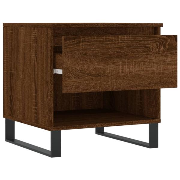 Couchtisch Braun Eichen-Optik 50x46x50 cm Holzwerkstoff