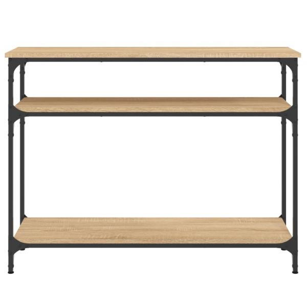 Konsolentisch Sonoma-Eiche 100x29x75 cm Holzwerkstoff