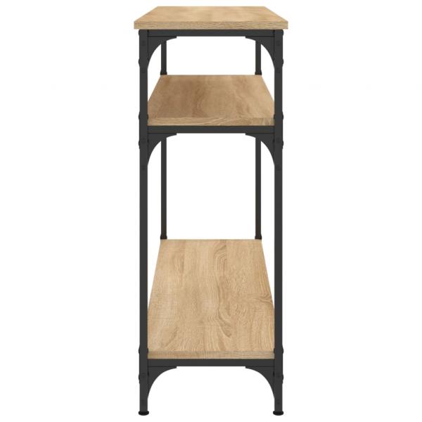 Konsolentisch Sonoma-Eiche 100x29x75 cm Holzwerkstoff