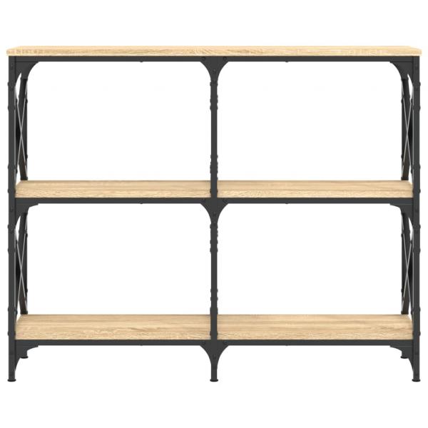 Konsolentisch Sonoma-Eiche 100x28x80,5 cm Holzwerkstoff