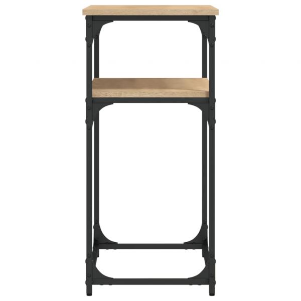 Konsolentisch Sonoma-Eiche 75x35,5x75 cm Holzwerkstoff