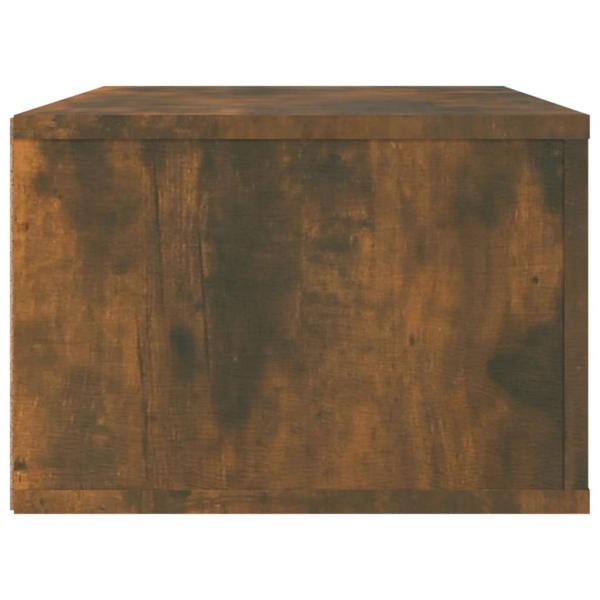 TV-Wandschrank Räuchereiche 80x36x25 cm Holzwerkstoff