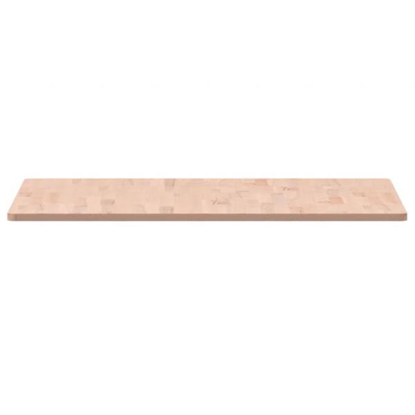 Tischplatte 80x80x1,5 cm Quadratisch Massivholz Buche