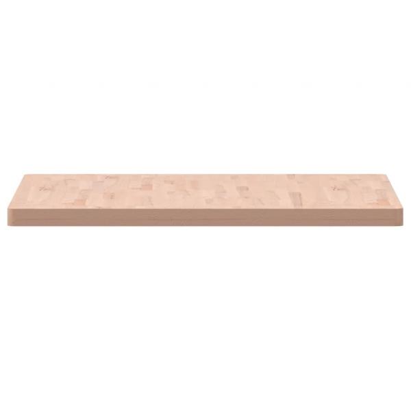 Tischplatte 90x90x4 cm Quadratisch Massivholz Buche