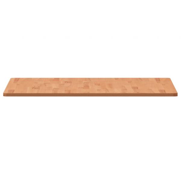 Tischplatte 80x80x1,5 cm Quadratisch Massivholz Buche