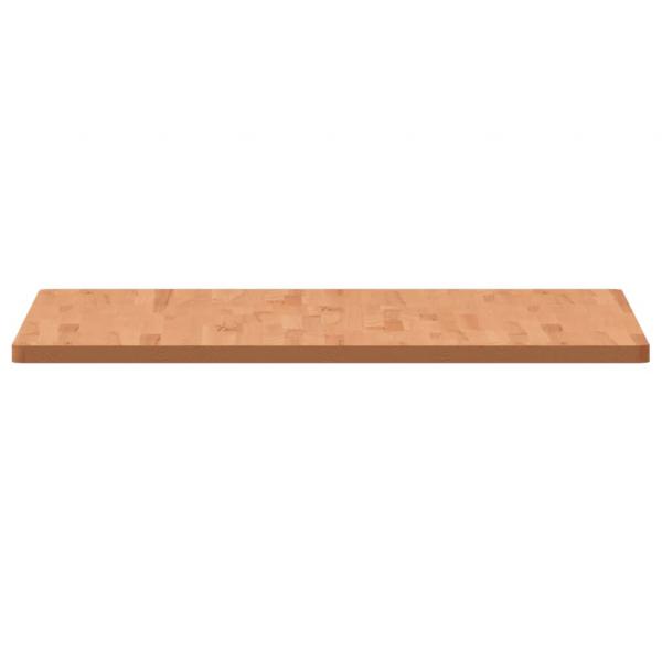 Tischplatte 90x90x2,5 cm Quadratisch Massivholz Buche