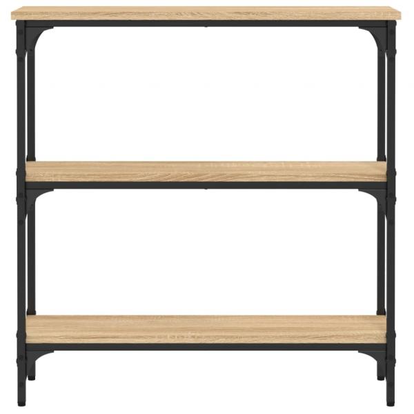 Konsolentisch Sonoma-Eiche 75x22,5x75 cm Holzwerkstoff