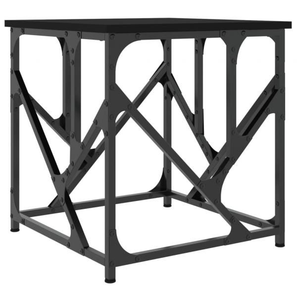 Couchtisch Schwarz 45x45x47,5 cm Holzwerkstoff