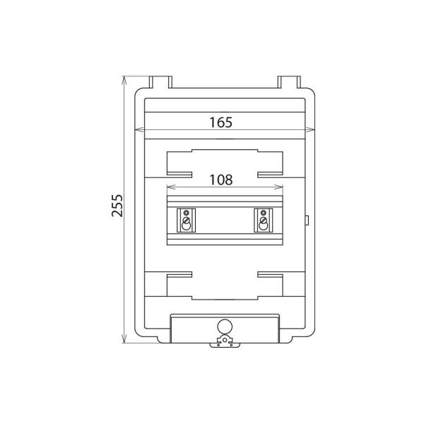 Dehn Isolierstoffgehäuse IGA 6 IP54 (902485)