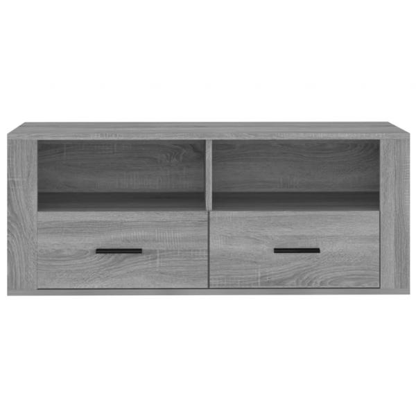 TV-Schrank Grau Sonoma 100x35x40 cm Holzwerkstoff