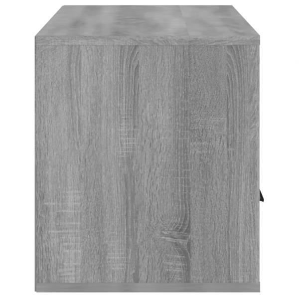 TV-Schrank Grau Sonoma 100x35x40 cm Holzwerkstoff