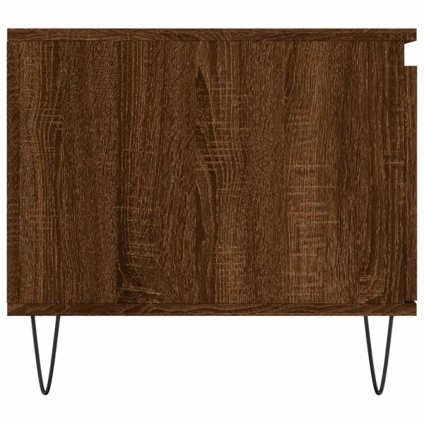 Couchtisch Braun Eichen-Optik 100x50x45 cm Holzwerkstoff