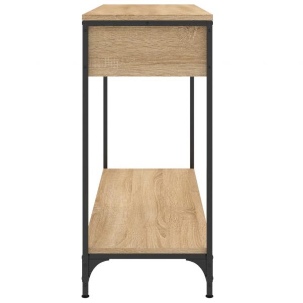 Konsolentisch Sonoma-Eiche 100x34,5x75 cm Holzwerkstoff