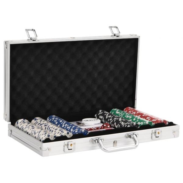 Pokerchips-Set 300 Stk. 11,5 g