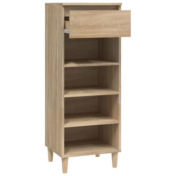 Schuhschrank Sonoma-Eiche 40x36x105 cm Holzwerkstoff