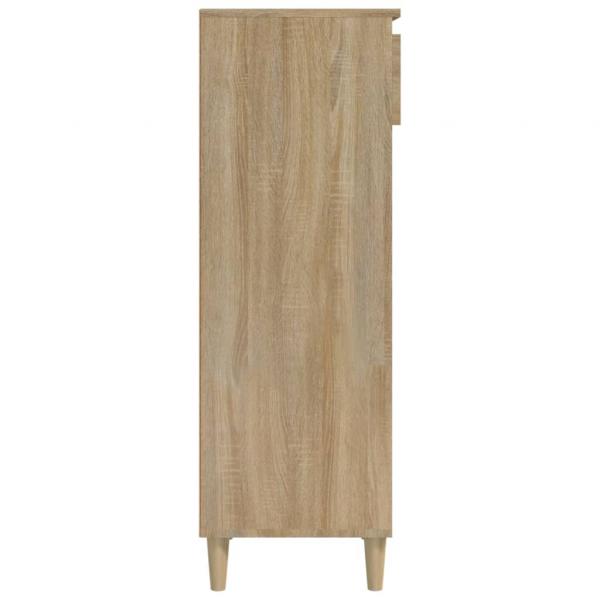 Schuhschrank Sonoma-Eiche 40x36x105 cm Holzwerkstoff