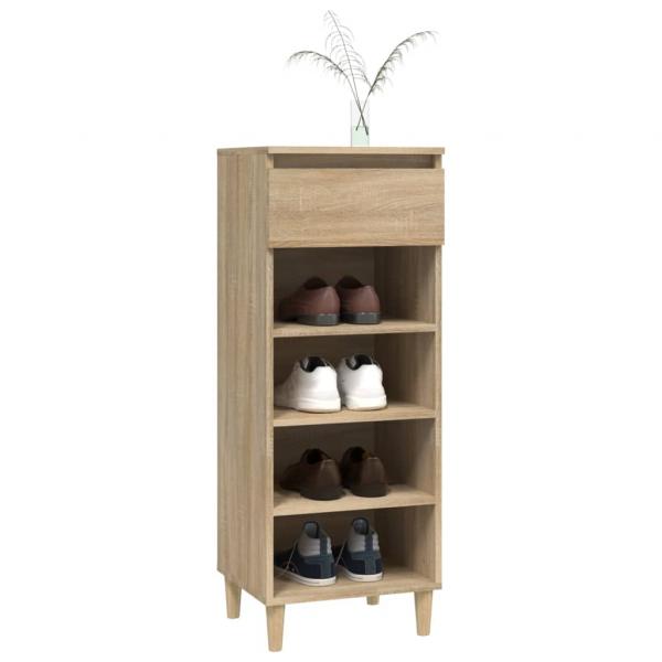 Schuhschrank Sonoma-Eiche 40x36x105 cm Holzwerkstoff