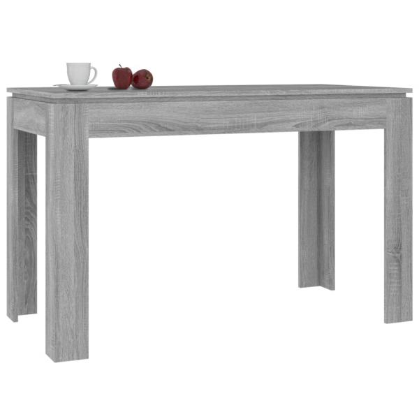 Esstisch Grau Sonoma 120x60x76 cm Holzwerkstoff