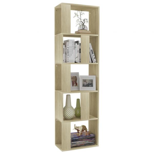 Bücherregal/Raumteiler Sonoma-Eiche 45x24x159 cm Holzwerkstoff