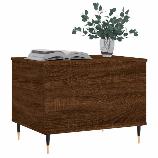 Couchtisch Braun Eichen-Optik 60x44,5x45 cm Holzwerkstoff