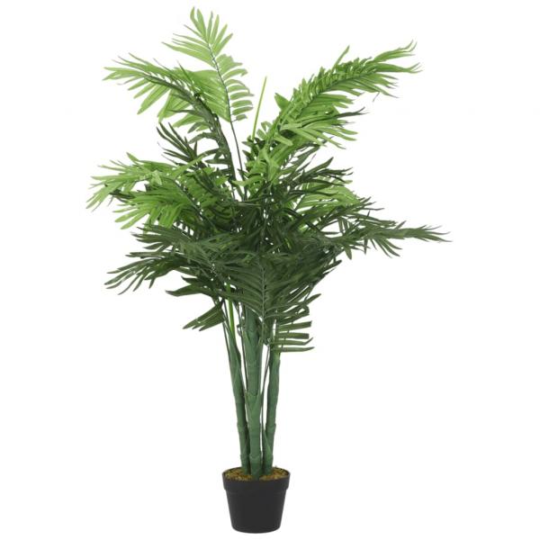 ARDEBO.de - Palme Künstlich 18 Blätter 80 cm Grün