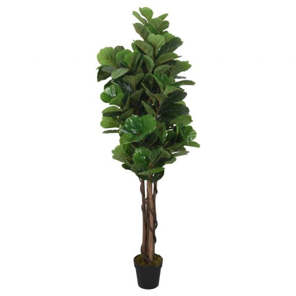 ARDEBO.de - Feigenbaum Künstlich 96 Blätter 80 cm Grün