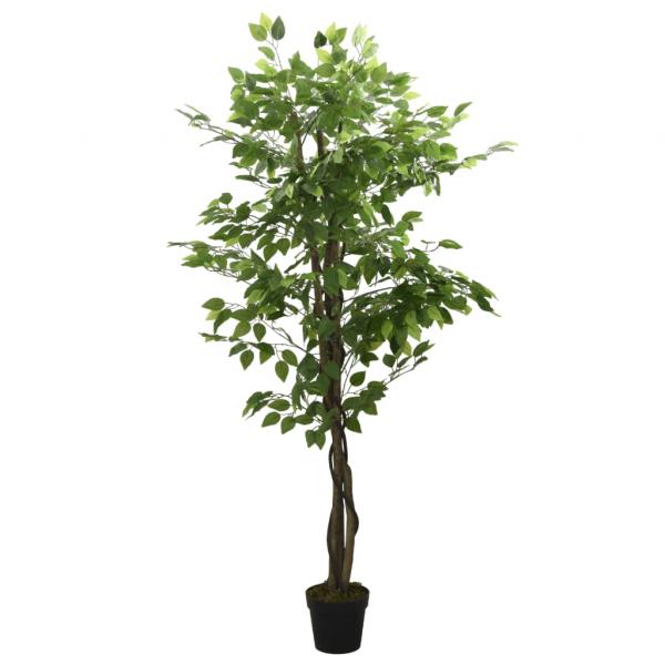 ARDEBO.de - Ficusbaum Künstlich 630 Blätter 120 cm Grün