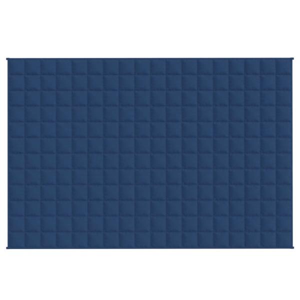 Gewichtsdecke Blau 120x180 cm 9 kg Stoff