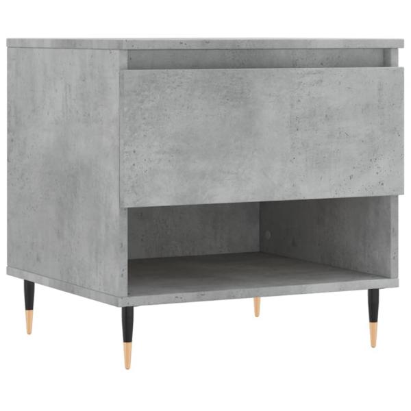 Couchtische 2 Stk. Betongrau 50x46x50 cm Holzwerkstoff