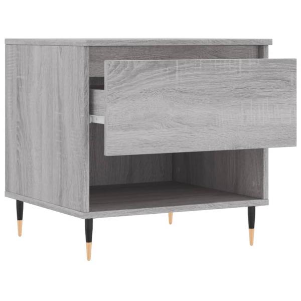 Couchtische 2 Stk. Grau Sonoma 50x46x50 cm Holzwerkstoff