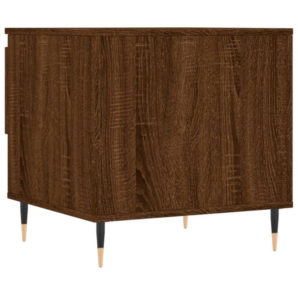 Couchtisch Braun Eichen-Optik 50x46x50 cm Holzwerkstoff