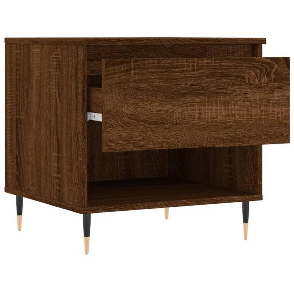 Couchtische 2 Stk. Braun Eichen-Optik 50x46x50 cm Holzwerkstoff