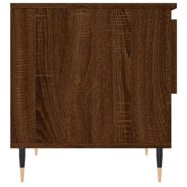 Couchtische 2 Stk. Braun Eichen-Optik 50x46x50 cm Holzwerkstoff