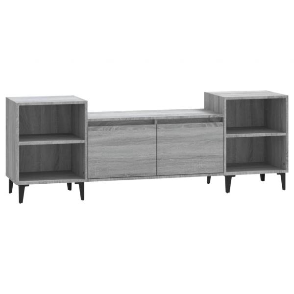 TV-Schrank Grau Sonoma 160x35x55 cm Holzwerkstoff